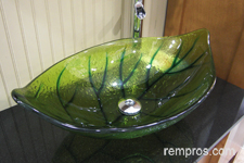 green-glass-vessel-bathroom-vanity-sink