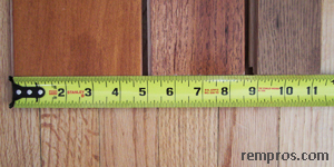 Hardwood Flooring Sizes Standard, Standard Hardwood Floor Thickness