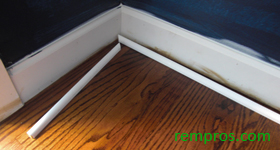 how to install shoe base molding 2